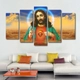 Bộ 5 tấm tranh treo tường chúa giêsu