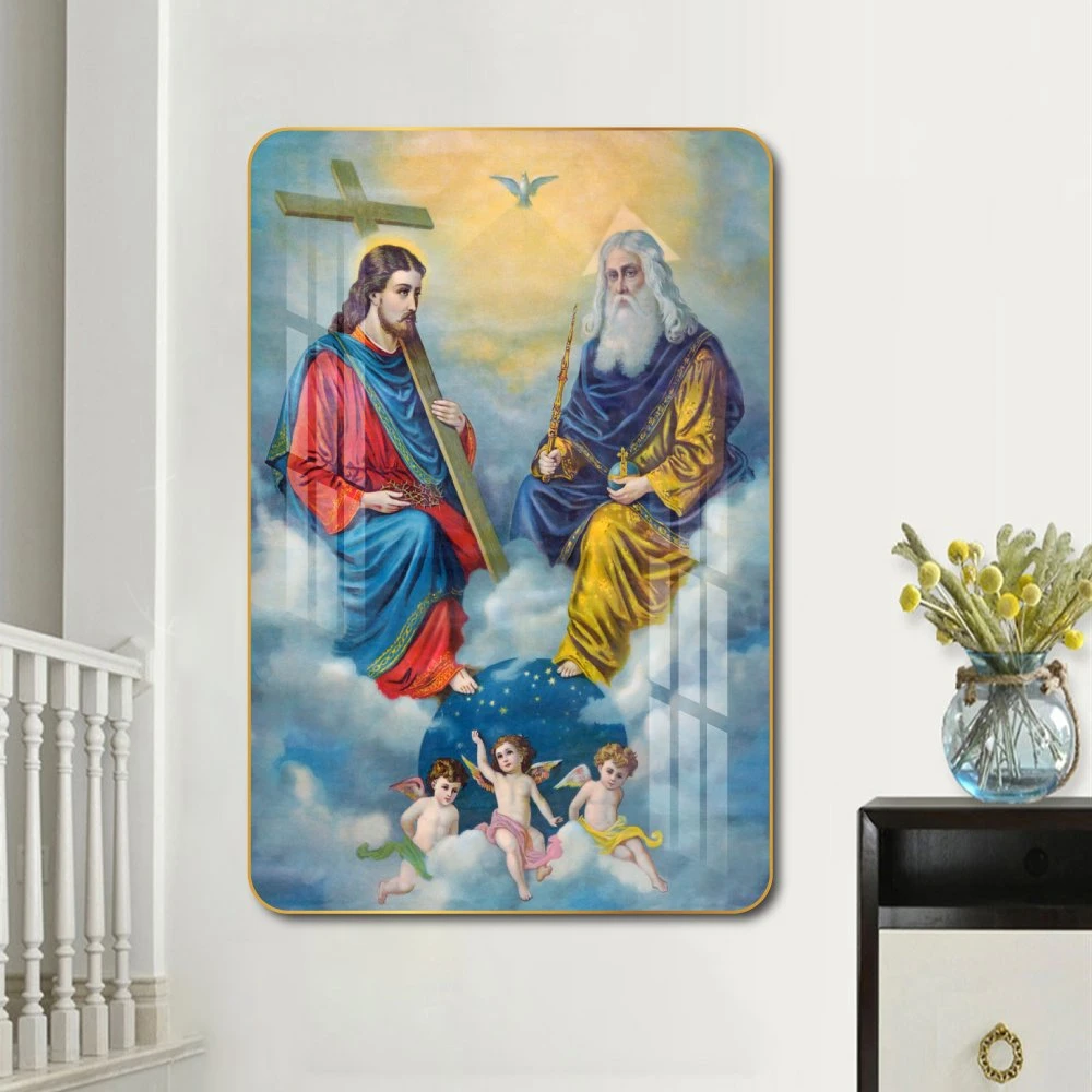 Tranh treo tường chúa giêsu và những thiên thần nhỏ