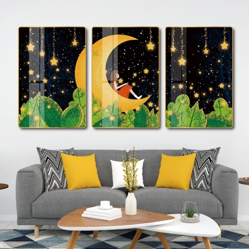Tranh treo tường đêm trăng sao