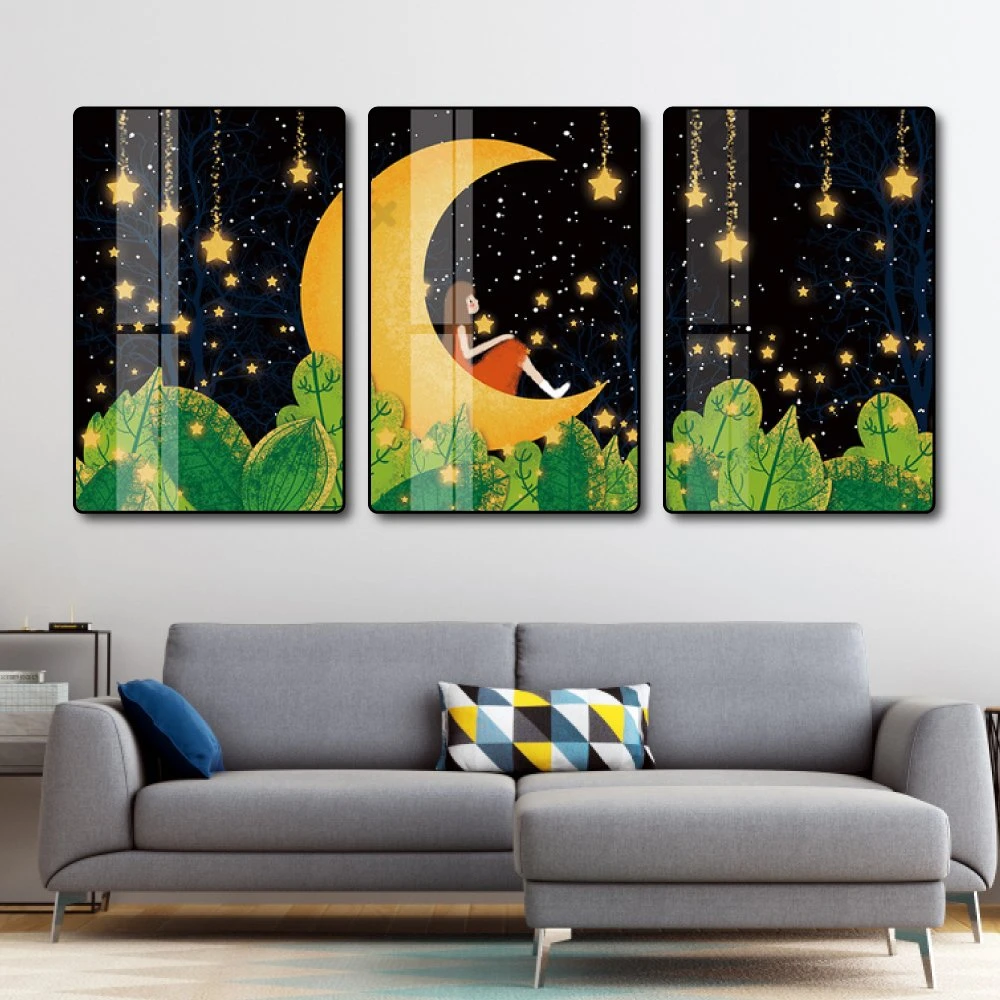 Tranh treo tường đêm trăng sao