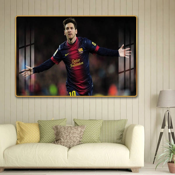 Tranh treo tường cầu thủ Messi