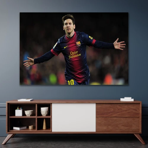 Tranh treo tường cầu thủ bóng đá Messi