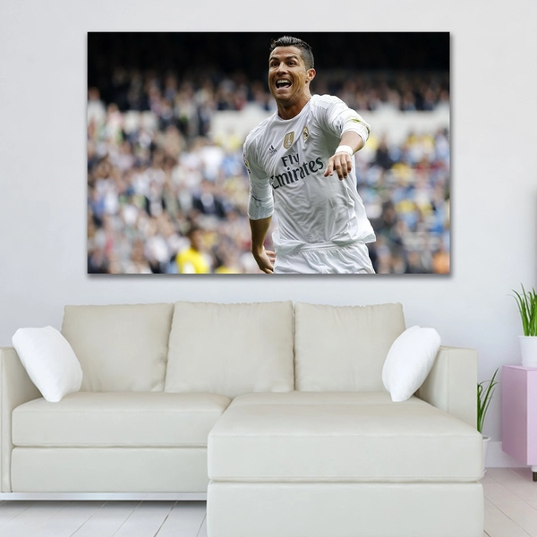 Tranh treo tường cầu thủ Cristiano Ronaldo