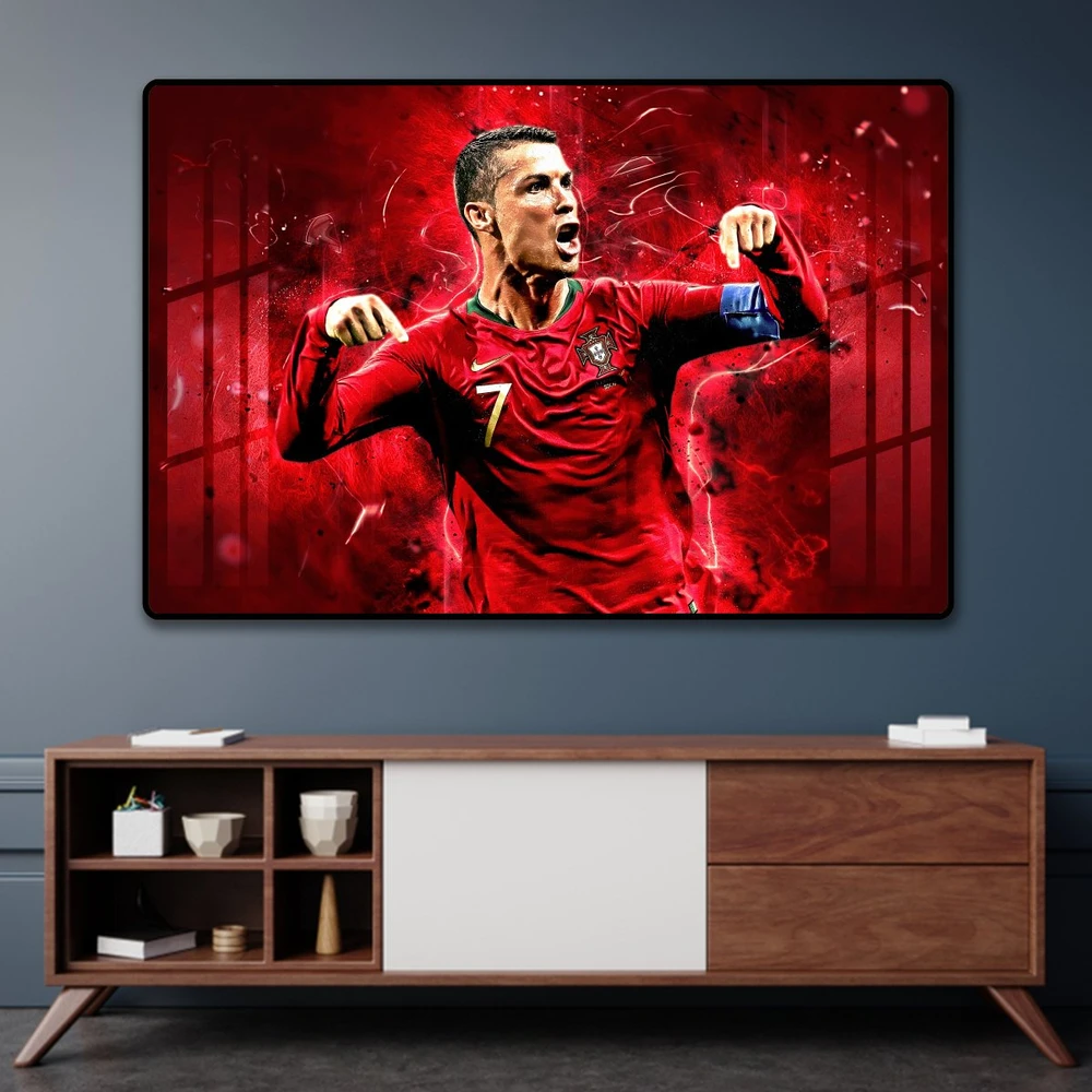 Tranh treo tường cầu thủ Cristiano Ronaldo 4