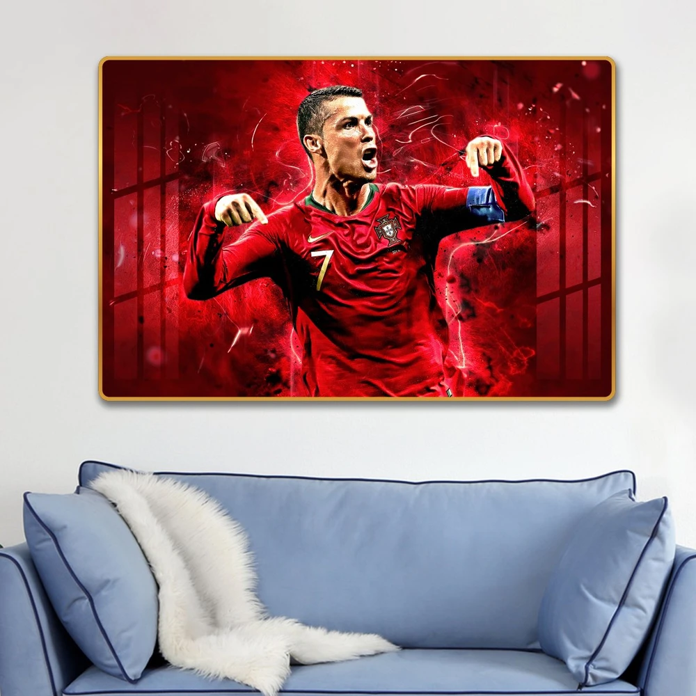 Tranh treo tường cầu thủ Cristiano Ronaldo 4