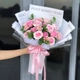 Bó hoa sáp thơm sắc hồng thanh lịch quà tặng yêu thương
