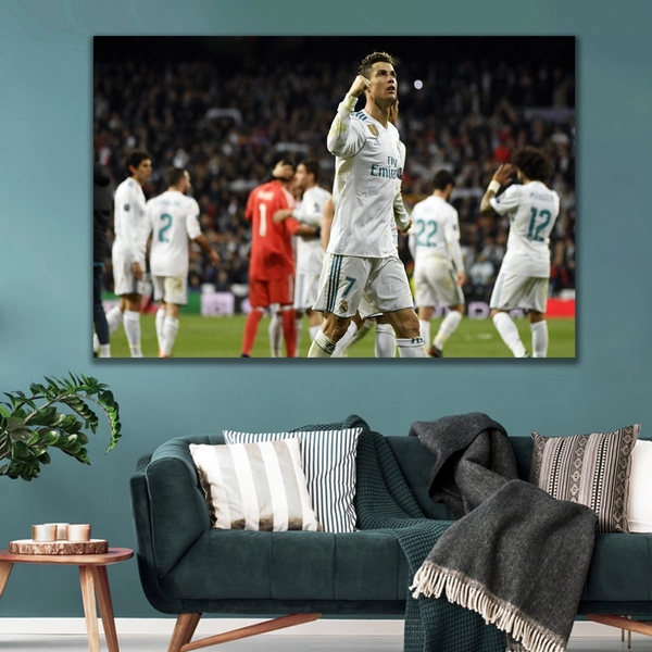 Tranh treo tường cầu thủ Cristiano Ronaldo