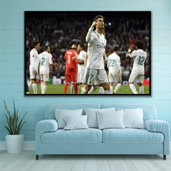 Tranh treo tường cầu thủ Cristiano Ronaldo