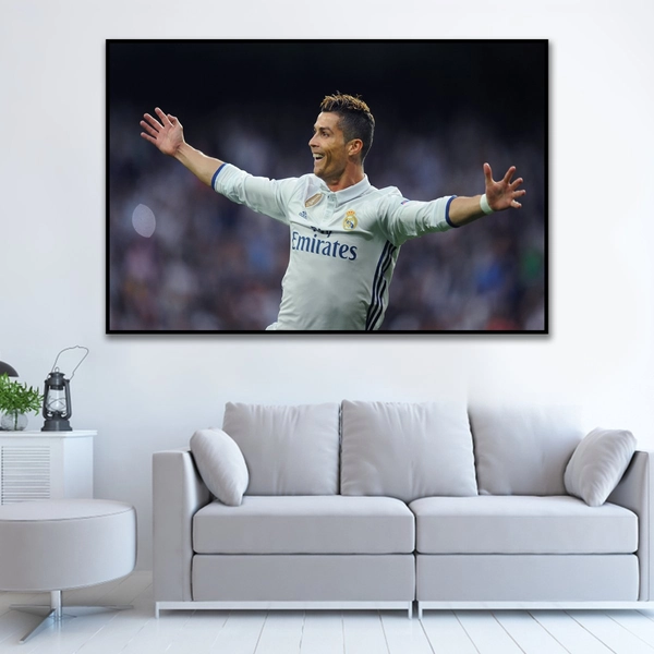 Tranh treo tường cầu thủ Cristiano Ronaldo