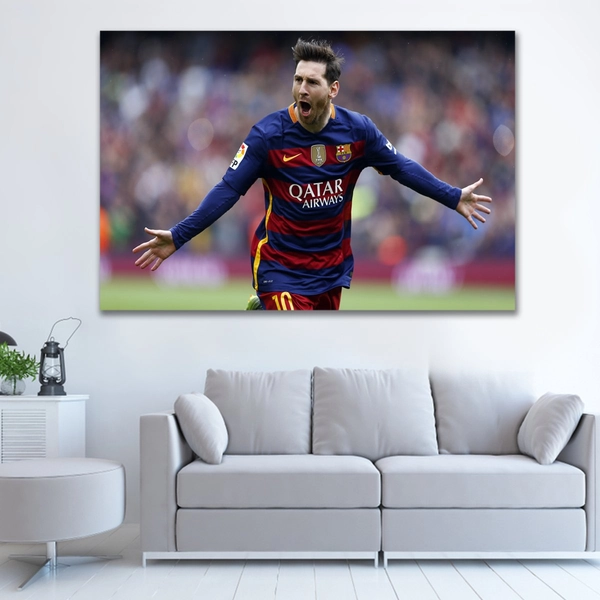 Tranh treo tường cầu thủ Messi