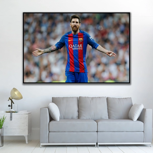 Tranh treo tường cầu thủ Messi