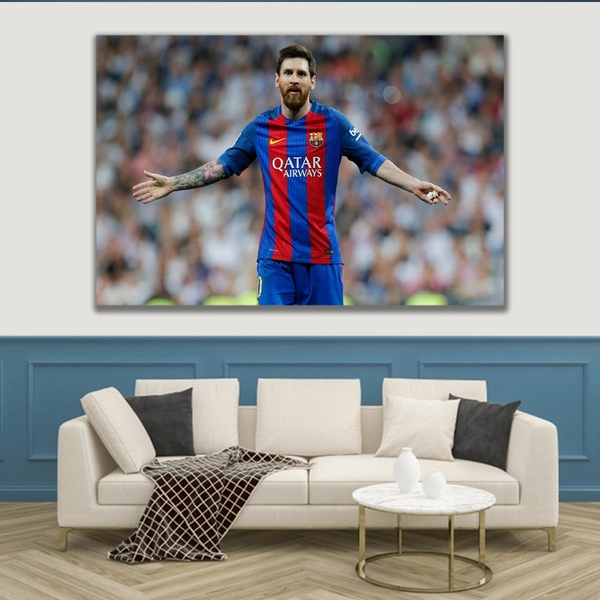 Tranh treo tường cầu thủ Messi