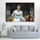 Tranh treo tường cầu thủ Cristiano Ronaldo