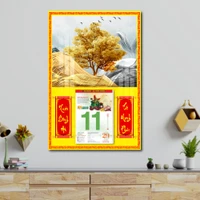 Lịch treo tường cảnh rừng vàng