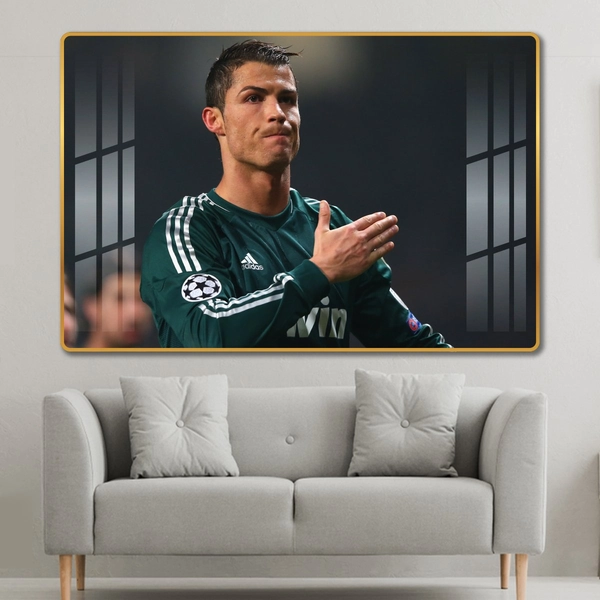 Tranh treo tường cầu thủ Cristiano Ronaldo