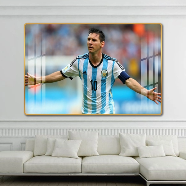 Tranh treo tường cầu thủ Messi