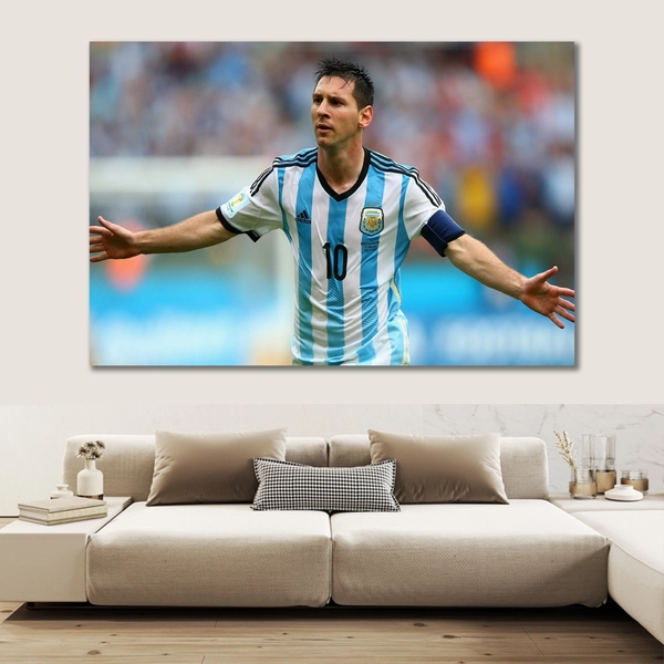 Tranh treo tường cầu thủ Messi