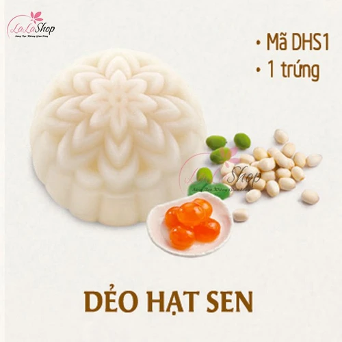 Bánh trung thu Kido Dẻo Hạt sen 1 trứng 180g