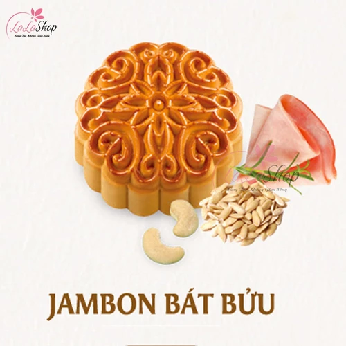 Bánh trung thu Kido vị Jambon bát bửu 1 trứng 150g