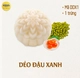 (DDX1) Bánh Trung Thu Kido Dẻo Đậu Xanh Hạt Dưa 1 trứng 180g