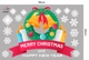 Decal Trang Trí Noel Merry Christmas And Happy New Year Mẫu 3