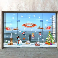 Combo decal trang trí noel Người Tuyết Và Những Người Bạn