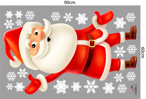 Combo Decal Trang Trí Noel We Wish You A Merry Christmas 2023