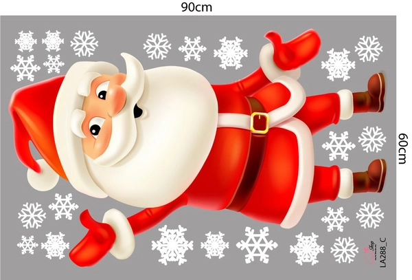 Combo Decal Trang Trí Noel We Wish You A Merry Christmas