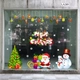 Combo Decal Trang Trí Noel Merry Christmas Và Ông Già Noel