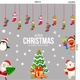 Combo Decal Trang Trí Noel Ông Già Noel Và Những Người Bạn Vui Vẻ