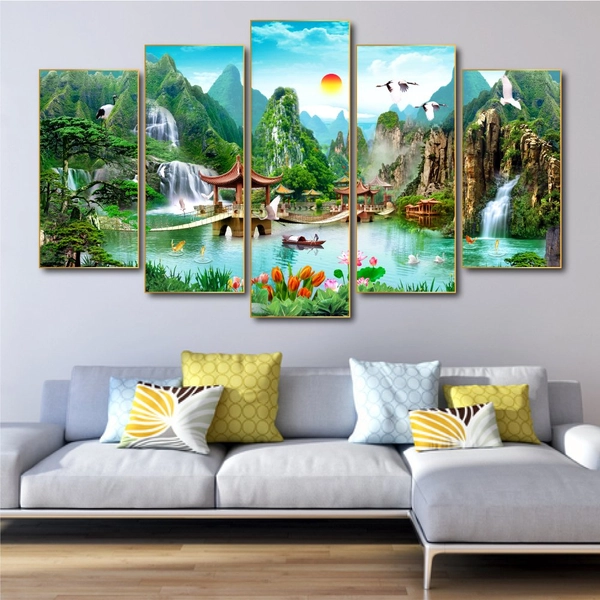 Tranh treo tường Sơn Thủy Hữu Tình 10