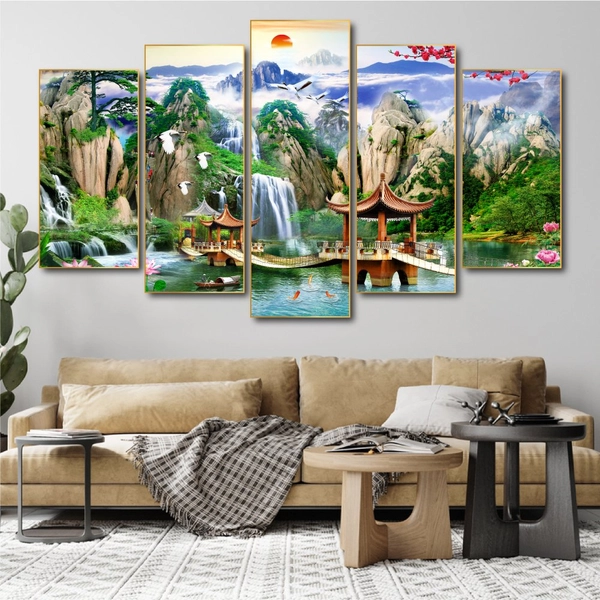 Tranh treo tường Sơn Thủy Hữu Tình 10