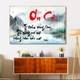 Tranh Treo Tường Thư Pháp Ơn Cô