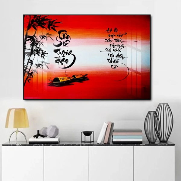 Tranh Treo Tường Thư Pháp Tôn Sư Trọng Đạo