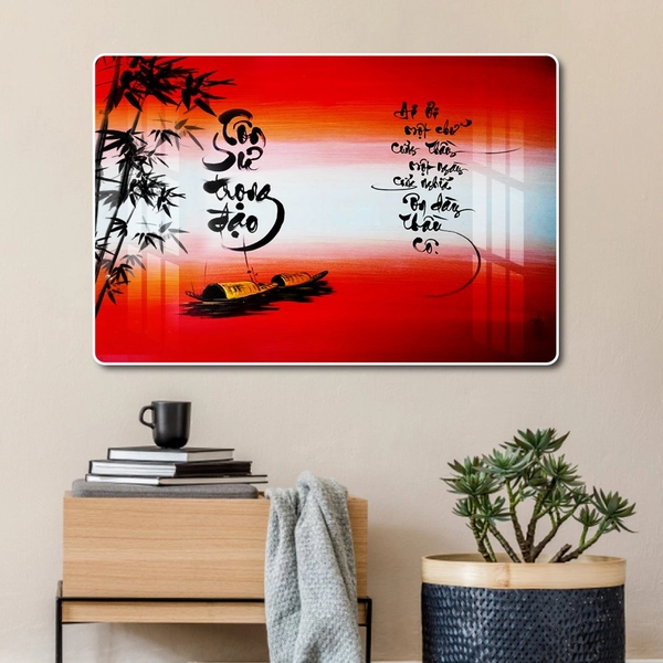 Tranh Treo Tường Thư Pháp Tôn Sư Trọng Đạo