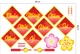 Decal Trang Trí Tết Câu Đối Xuân chúc mừng năm mới vạn sự như ý
