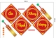 Decal Trang Trí Tết  Liễn An Khang Thịnh Vượng