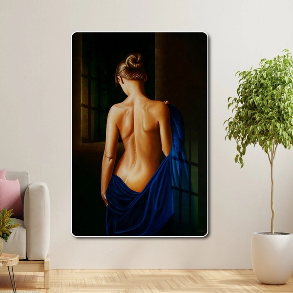 Tranh treo tường sơn dầu thiếu nữ khỏa thân 10