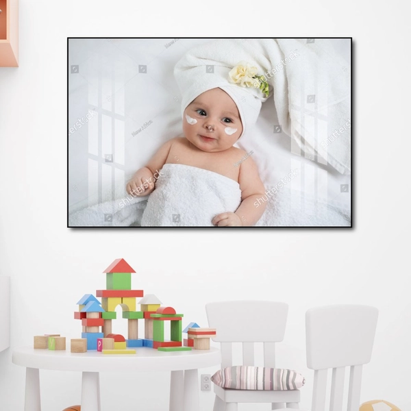 Tranh treo tường em bé đáng yêu dể thương