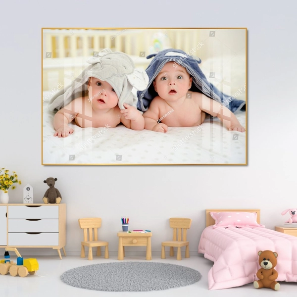 Tranh treo tường em bé đáng yêu dể thương