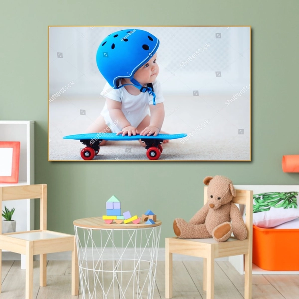 Tranh treo tường em bé đáng yêu dể thương