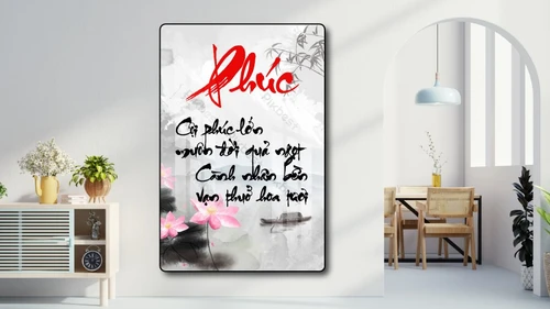 Tranh thư pháp chữ Phúc