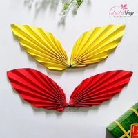 Quạt bướm bằng giấy trang trí phụ kiện tết