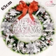 Vòng Nguyệt Quế Trang Trí Noel Merry Christmas 35 - 65cm