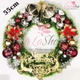 Vòng Nguyệt Quế Trang Trí Noel Merry Christmas 32 - 55cm