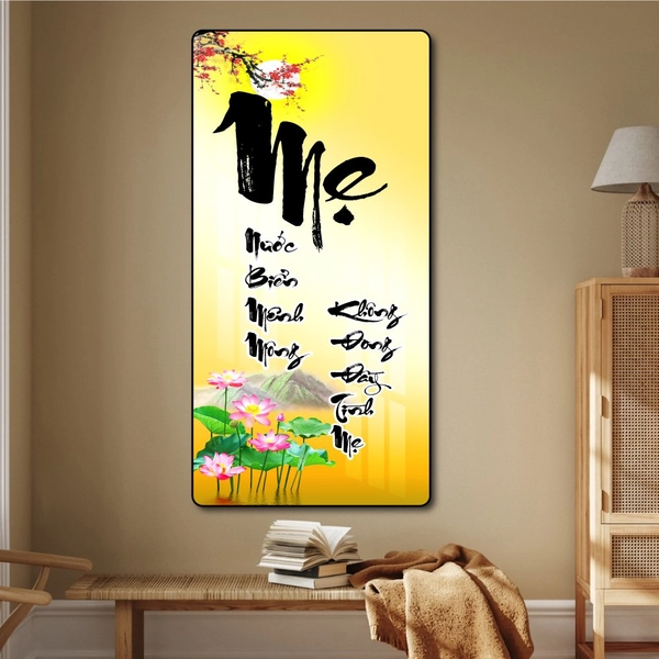 Tranh Thư Pháp Chữ Mẹ