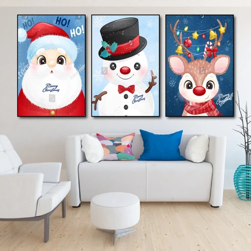 Tranh treo tường trang trí giáng sinh