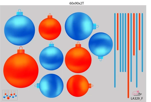 Combo Decal Trang Trí Noel Mùa Giáng Sinh An Lành