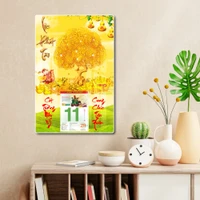 Lịch Tết Tranh Tráng Gương Treo Tường Lộc Phát Tài