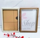 Khung ảnh để bàn vân gỗ M002